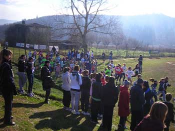 Grande Spettacolo ai campionati Studenteschi di Cross