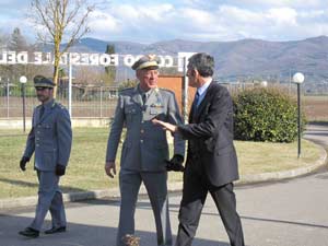 Il Prefetto di Arezzo al Comando Provinciale del Corpo Forestale