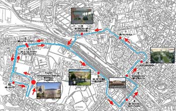 Cantieri aperti: in centro meglio senz’auto