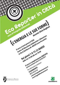 Al via il corso di fotografia ‘L’energia e le sue forme’