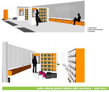 Nuova biblioteca di Montevarchi nella fabbrica della conoscenza