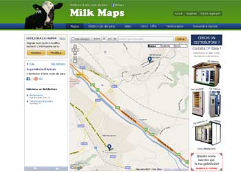 E’ boom di distributori di latte alla spina