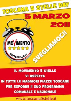 Il MoVimento5stelle Toscana si presenta