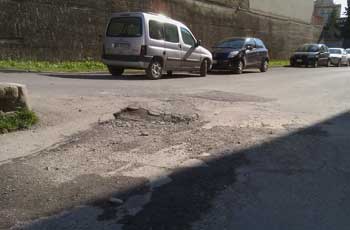 Ad Arezzo lavori in zona San Lorentino