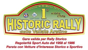 Il primo Historic Rally delle vallate aretine