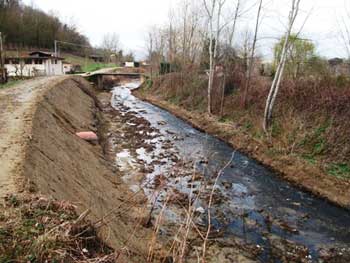 Loro, terminati i lavori al torrente di Faella