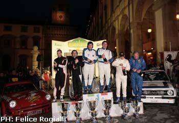 Ambrosoli e Viviani vincono la 1° Historic Rally delle Vallate Aretine