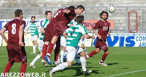 L’Arezzo batte il Fortis Juventus 3-2