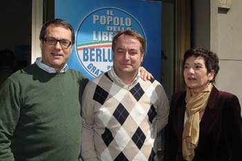 PDL: inaugurato il punto elettorale in via Crispi, 27