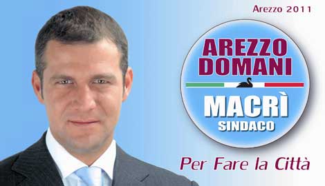 ‘Arezzo Domani’: Macri scende in campo con la squadra