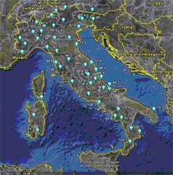 Radioattività ambientale: monitoraggio in Italia del 1 Aprile