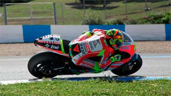 Valentino Rossi ha guidato per la prima volta la Ducati GP12 a Jerez