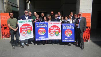 Sinistra per Arezzo: la lista con piu’ donne candidate Sinistra per Arezzo: la lista con piu’ donne candidate