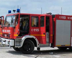 Pompieri in azione, fuga di metano in città e incidente a Civitella