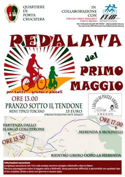 In bici con il quartiere di PORTA CRUCIFERA domenica 1° Maggio