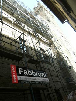 Palazzo Priori Arezzo: ristrutturazione a cura di Fabbroni Serramenti