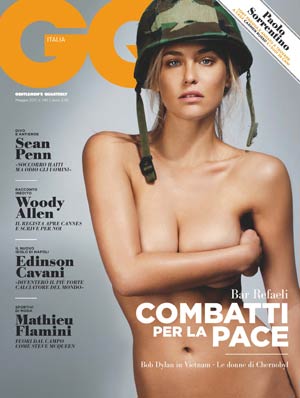 Bar Refaeli a GQ: ‘Israele è un mondo libero e aperto’