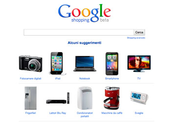 Arriva in Italia Google Shopping