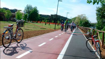 Piste ciclabili: tagliato il traguardo del nuovo circuito