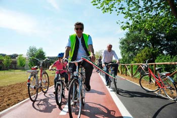 Piste ciclabili, tagliato il traguardo