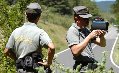 In moto contromano, strage di patenti alla Calla