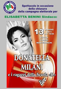 Donatella Milani per Elisabetta Sindaco