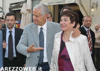 Roberto Formigoni ad Arezzo per sostenere Grazia Sestini