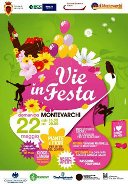 Domenica 22 maggio ‘vie in festa’ nel centro storico