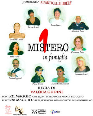 ‘Un mistero di famiglia’ in scena al Teatro ‘Rosa Moretti’
