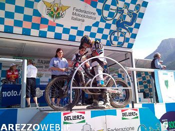 Un aretino al Campionato Italiano di Trial
