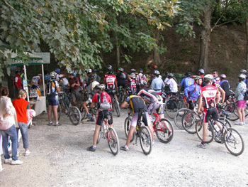 Con bici e scarponi