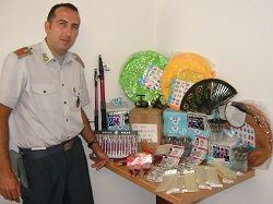 Beneficenza, maxi donazione della Guardia di Finanza