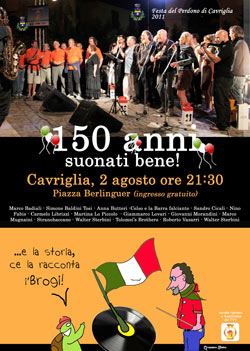 Cavriglia: l’Unità d’Italia tra musica e parole con Enzo Brogi