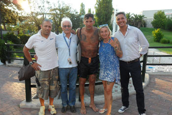 Materazzi in scivolata…. all’Aquafan di Riccione