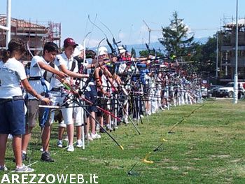 Oltre 120 gli arceri presenti al 2° trofeo Fita città di Arezzo