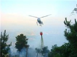 Incendio a Montemercole, evacuate 40 persone