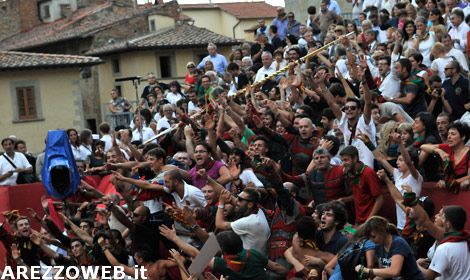 Festa grande per i rossoverdi. La Lancia d’Oro a Porta Crucifera