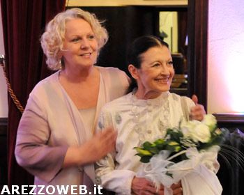 Fracci e Ricciarelli illuminano piazza San Francesco ed il Polifonico