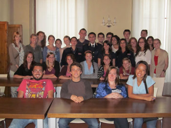 La Polizia incontra gli studenti della University of Oklahoma