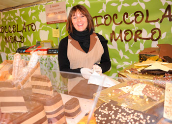 Il cioccolato conquista Piazza della Badia