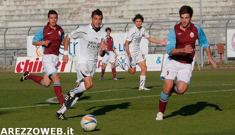 L’Atletico Arezzo pareggia 2-2 con lo Sporting Terni