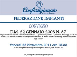 Certificazione di conformità: un convegno per installatori