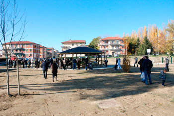 Fonterosa, un giardino al posto del cemento