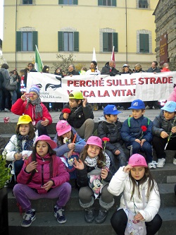 Ad Arezzo la Giornata Mondiale in Ricordo delle Vittime della Strada