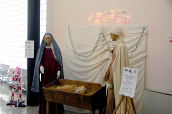 Babbo Natale in visita ai bambini del San Donato