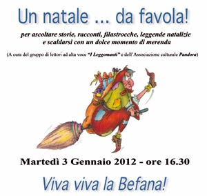 Montevarchi, arriva la Befana