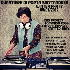 Porta Sant’Andrea: Giovedì 5 gennaio ‘Winter Party 2012’