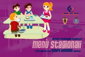 Montevarchi: ecco il menù della mensa scolastica