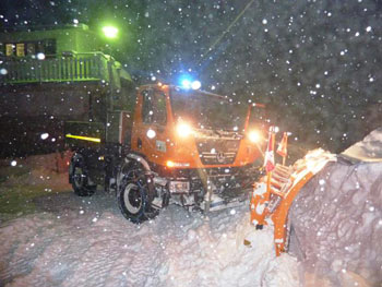 Emergenza neve in Casentino e Valteberina