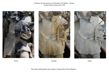 Ferdinando dei Medici: restauro all’ultimo stadio